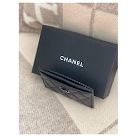 Chanel-Titolare della carta Chanel-Nero
