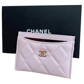 Chanel-Porte cartes Chanel-Rose
