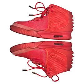 Nike-Aire yeezy 2 octubre Rojo-Roja
