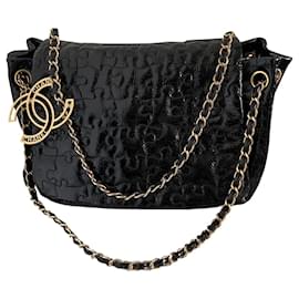 Chanel-Puzzle flap bag-Black