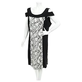 Robe Joseph Ribkoff Noir Blanc Noir Blanc