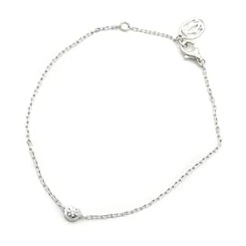 Cartier-(Usado) Cartier Cartier Pulsera Diaman Leger SM K18Diamante de oro blanco WG (0.09ct) 1PAG 1 Punto 750 18K 18K Gold Ladies [Box] Clásico Popular Buen estado-Plata,Blanco