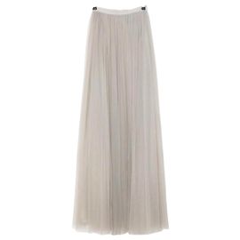 Needle & Thread Saia Maxi de Tule Agulha e Fio Rosa