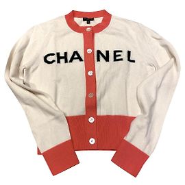 CHANEL Cardigan pull en cachemire FR36 Autre