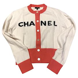 CHANEL Cashmere-Pullover-Strickjacke FR36 Andere