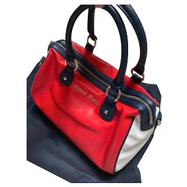 Armani Jeans Handtaschen Weiß Rot Blau