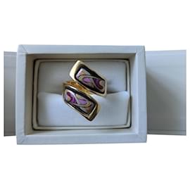 Frey Wille Authentic solid 18K gold Sarah Bernhardt Burgundy Ring Multiple colors