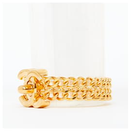 Chanel-GOLDEN TURNLOCK CC lined CHAIN-Golden