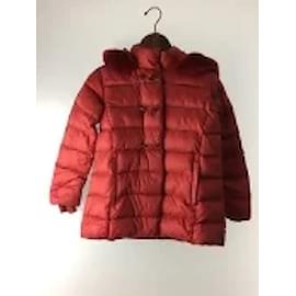 Dolce & Gabbana-[Used] DOLCE & GABBANA ◆ Dolce & Gabbana / Down jacket /-/ Nylon / RED / Plain [Women's wear]-Red