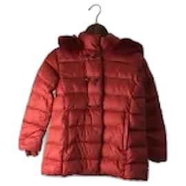 Dolce & Gabbana-[Used] DOLCE & GABBANA ◆ Dolce & Gabbana / Down jacket /-/ Nylon / RED / Plain [Women's wear]-Red