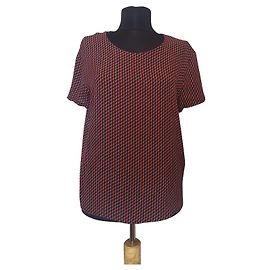 Blusa de seda Closed multicolorida Multicor