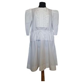 See by Chloé White Cotton Dress White