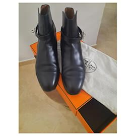 Hermès-Kelly boot-Black