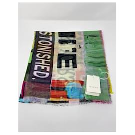 Gucci-Gucci square scarf-Multiple colors