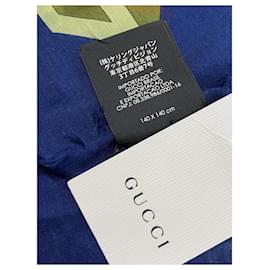Gucci-Lenços de seda-Multicor