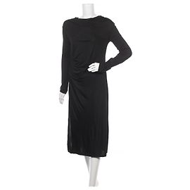 Robe Dagmar noire en viscose Taille L Noir