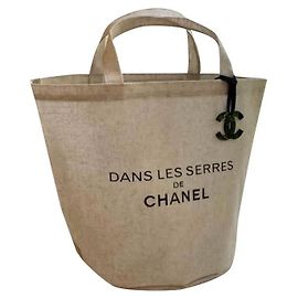 Chanel Saco de balde Bege