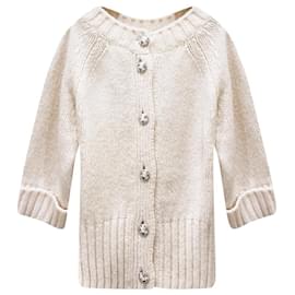 Chanel-Cardigan Beige ''Global''-Beige