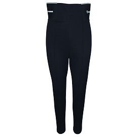 T By Alexander Wang Super High Waist Side Logo Pants  Black