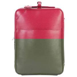 Louis Vuitton-Louis Vuitton Pink Epi Pegase 50-Pink