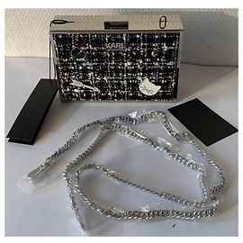 Karl Lagerfeld Bolsas Prata Multicor
