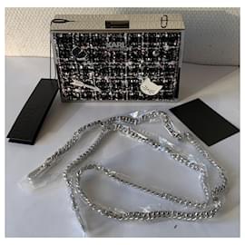 Karl Lagerfeld Handtaschen Silber Mehrfarben