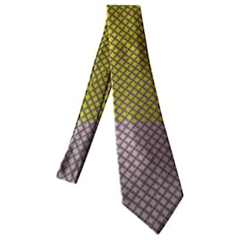 Hermès-Laços-Vermelho,Cru,Amarelo