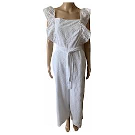 Topshop Monos Blanco