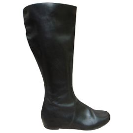 Botas Max Mara com salto integrado 39 Preto