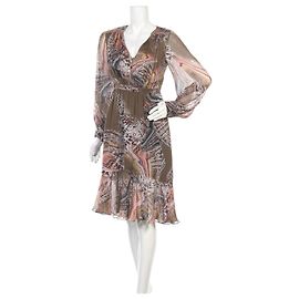 Robe en soie Matthew Williamson Multicolore Taille S Multicolore