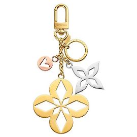Chaveiro Louis Vuitton Malletage Blossom Multicor