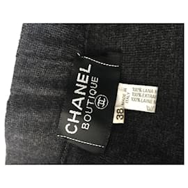 Chanel-Skirts-Black