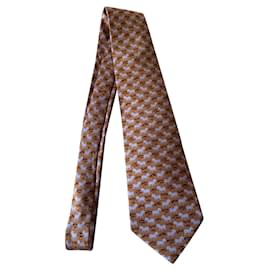 Hermès-Laços-Azul,Castanho claro,Castanho escuro
