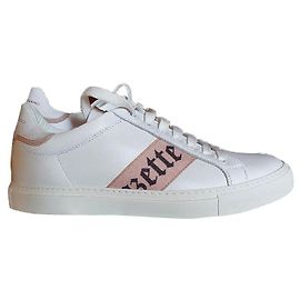 John Galliano baskets Blanc