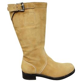 Botas Jil Sander p 37 Mostarda