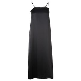 Dkny Tube Schwarzes Seidenkleid Schwarz