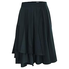 Hermès- Skirt Asymmetrical Skirt -Black