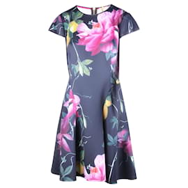 Ted Baker Robe à fleurs Noir