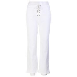 Chloé White Flare Denim Jeans White