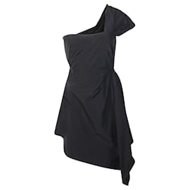 Carven Robe à une épaule Noir