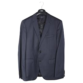 Hugo Boss-Plaid Suit-Blue