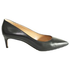 Bally Spitze Kitten Heels Schwarz