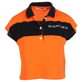 Carven Polo corta Arancione
