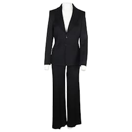 Escada Black Tailored Suit Black