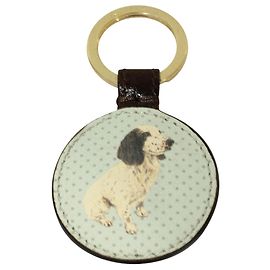 Paul Smith Leather Key Chain Brown