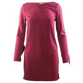 Cos Burgunder Kleid Rot Bordeaux