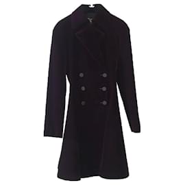 Alaïa-Alaiia Burgundy Velvet Blazer Jacket  Coat  Sz.38-Other