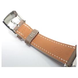 Hermès-Hermes Parmigiani Fleurier Tonda Metropolitaine Selene Genuine goods Mens-White