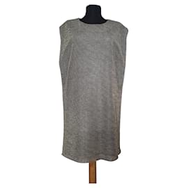 Robe Baum und Pferdgarten Beige Noir et Doré Multicolore