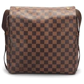 Louis Vuitton-Louis Vuitton Damier Ebene Naviglio in Brown-Brown